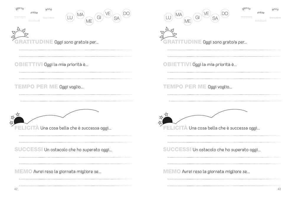 Il mio diario della felicità in 5 minuti al giorno