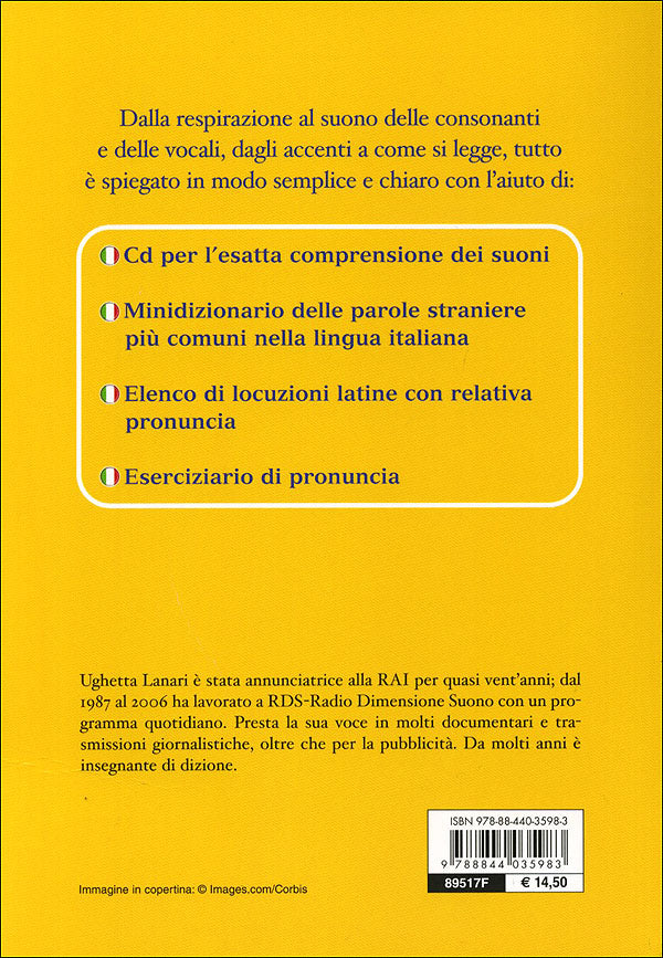 Manuale di Dizione e Pronuncia + 2 CD::Per chi vuole imparare a leggere e parlare bene