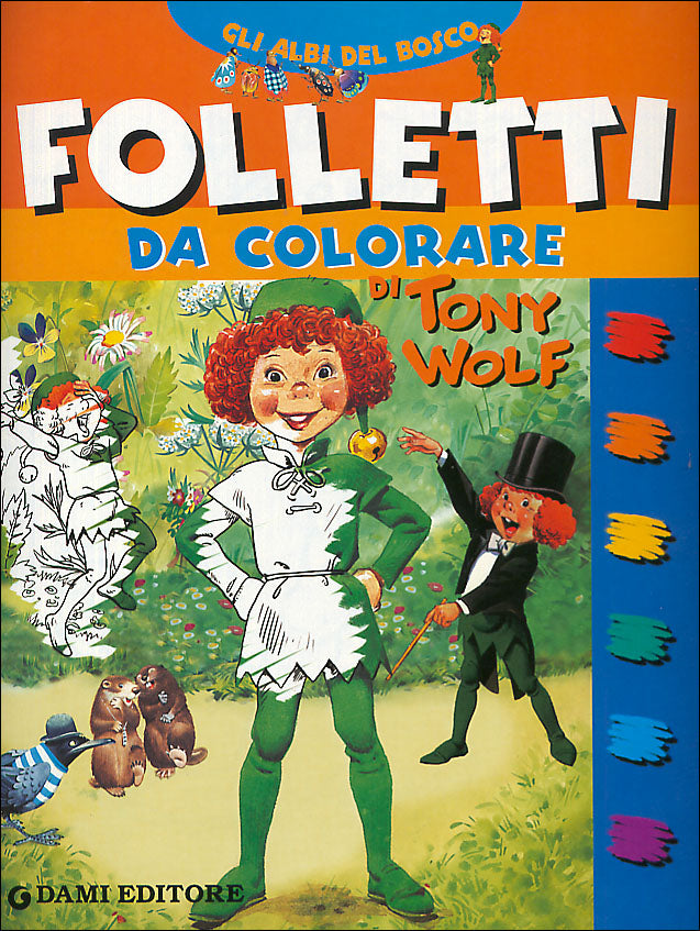 Folletti da colorare di Tony Wolf