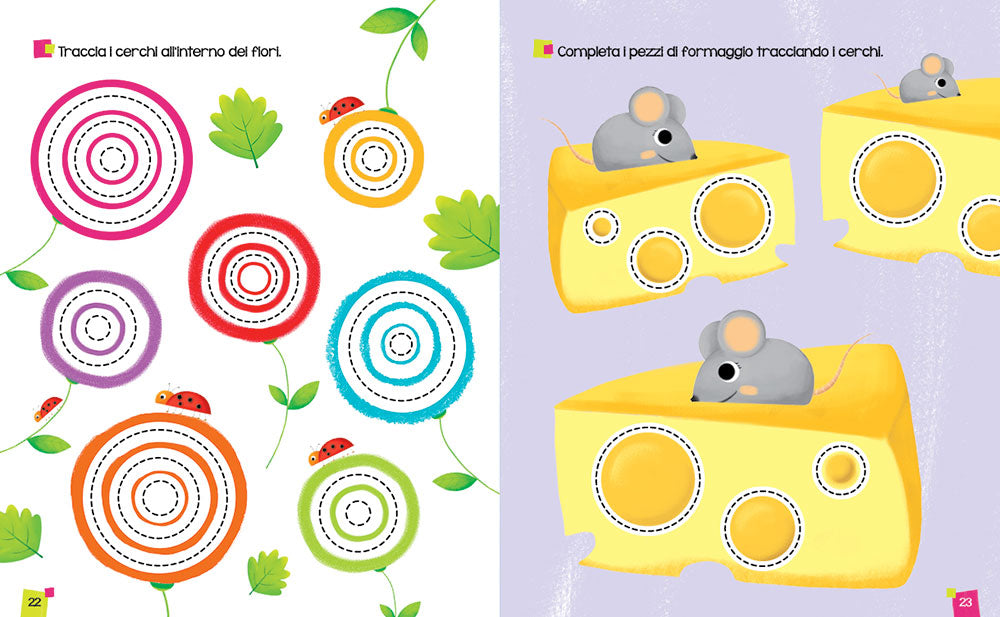 Tutti i tratti::Per imparare a scrivere - Con pennarello con inchiostro a base d'acqua