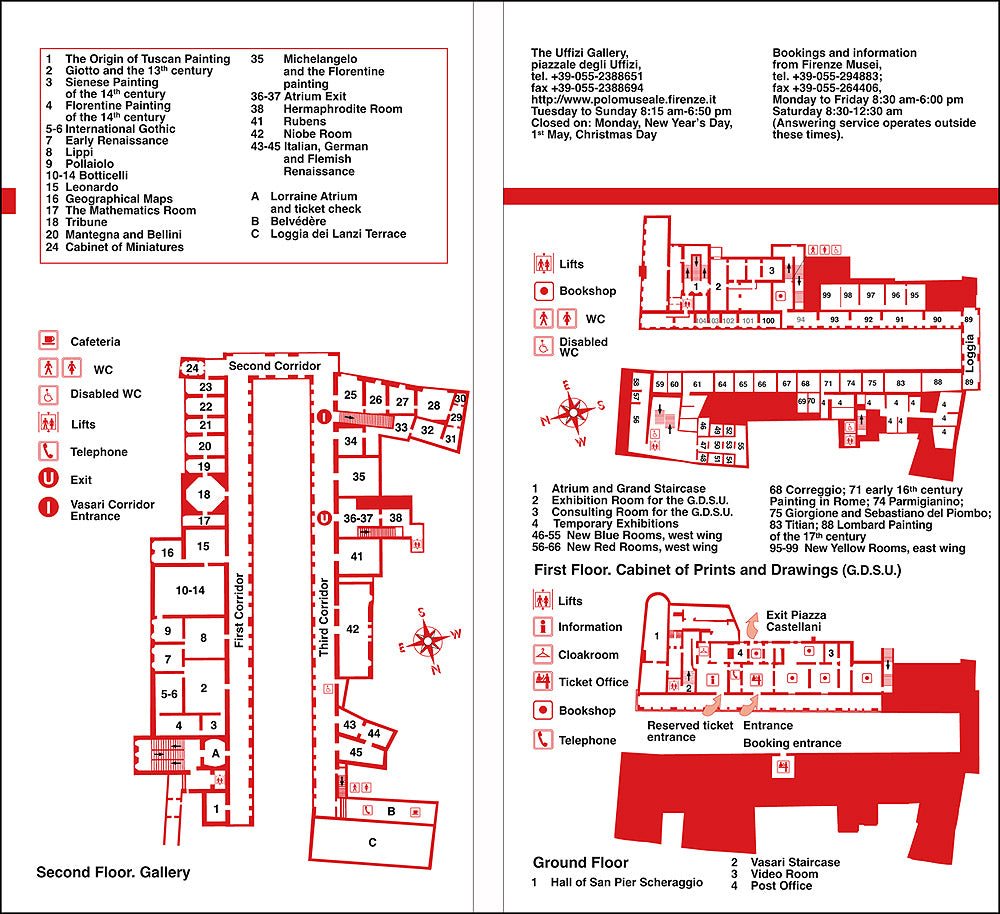 The Uffizi (in inglese)::The official guide - Edizione aggiornata