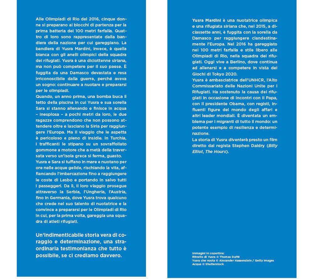 Butterfly::Da profuga ad atleta olimpica. Una storia di salvezza, speranza e trionfo.