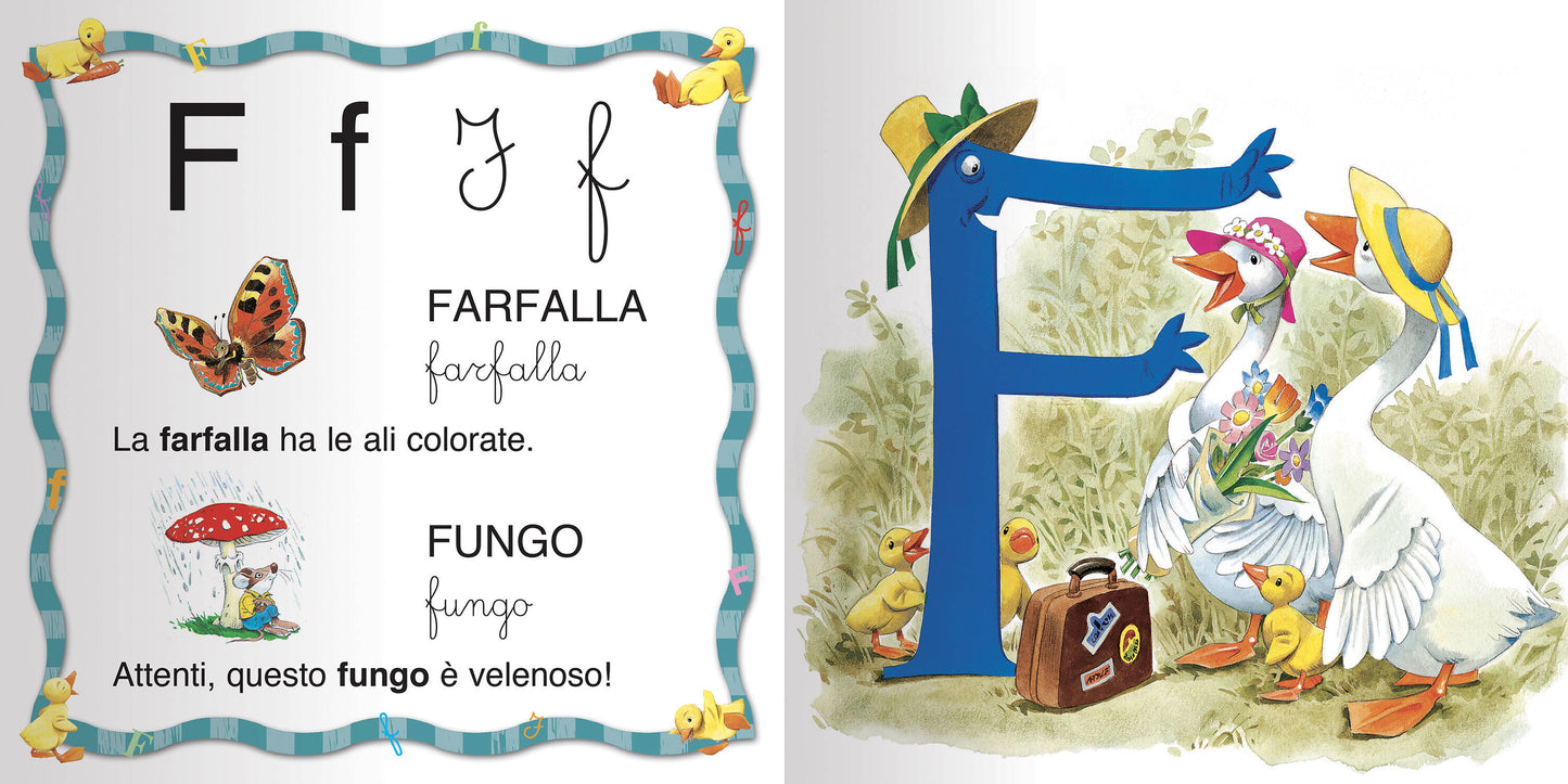 Mamma Oca insegna l'alfabeto