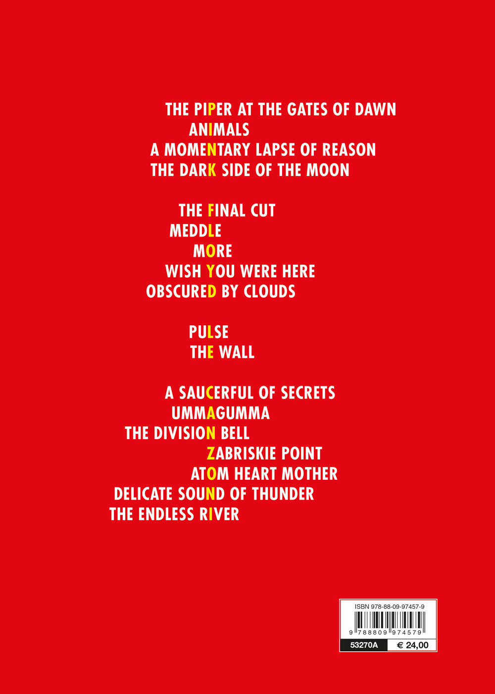 Pink Floyd. Il fiume infinito::Le storie dietro le canzoni