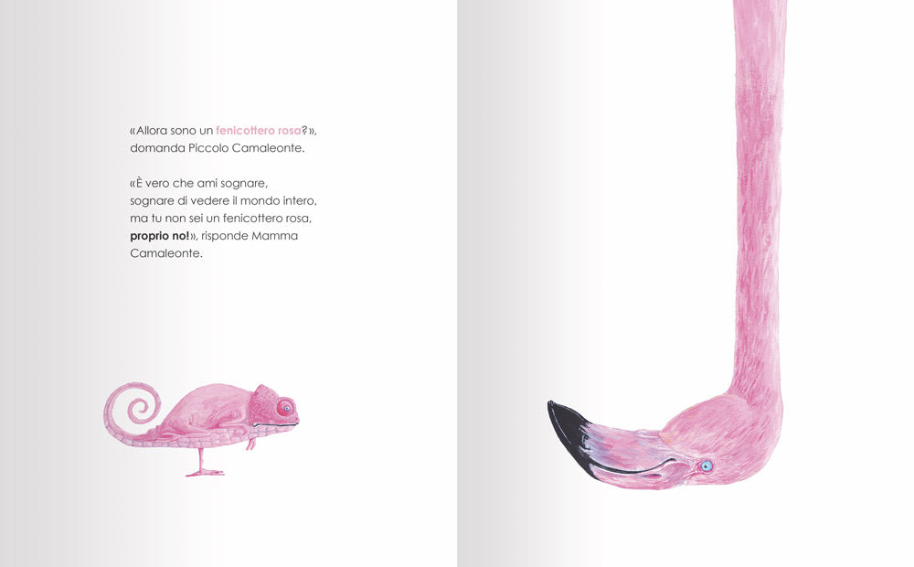La grande domanda di Piccolo Camaleonte