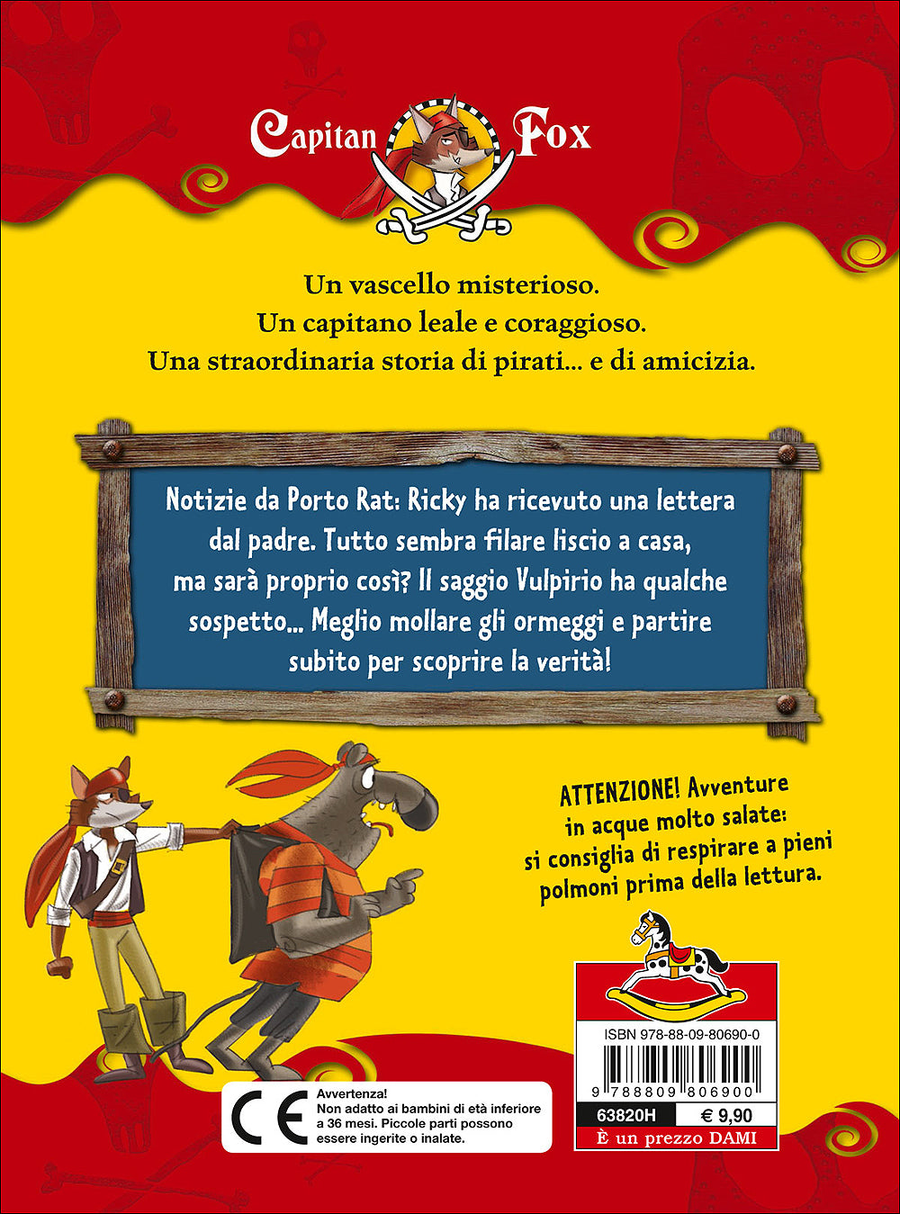 Capitan Fox - Ritorno a casa::Con tanti stickers!