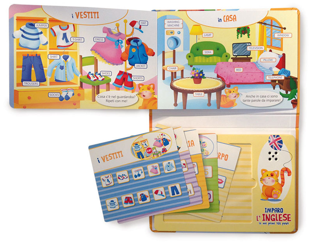 Imparo l'inglese::Le mie prime 100 parole - Ascolta le parole e ripetile con la pronuncia corretta