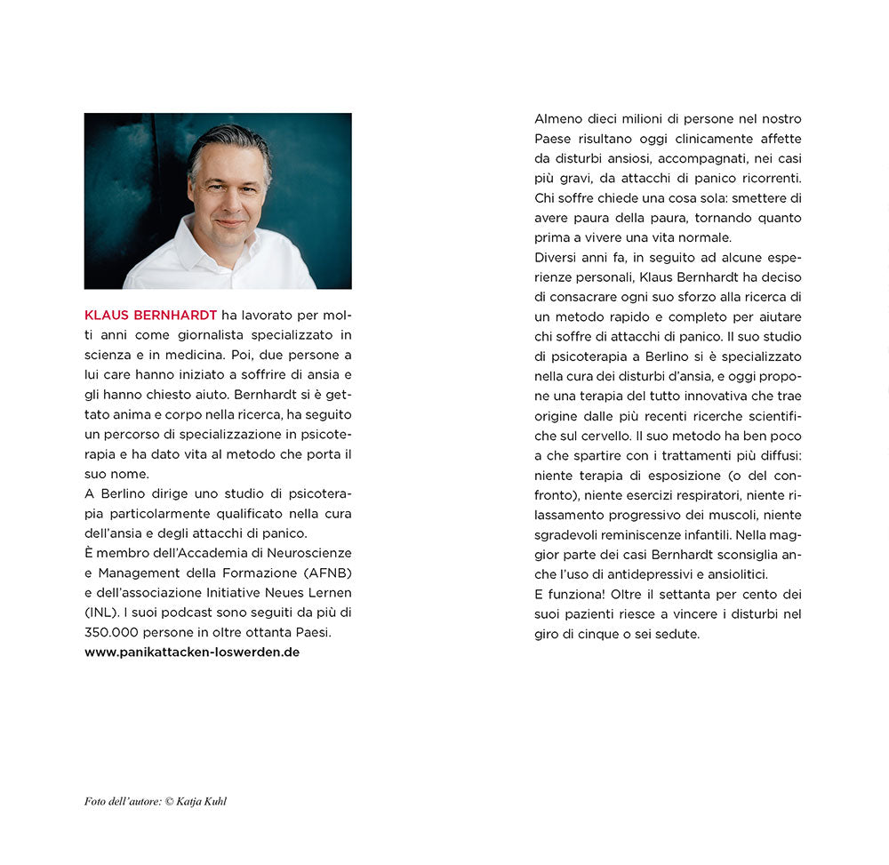 Liberati dall'ansia e dagli attacchi di panico::con il metodo Bernhardt