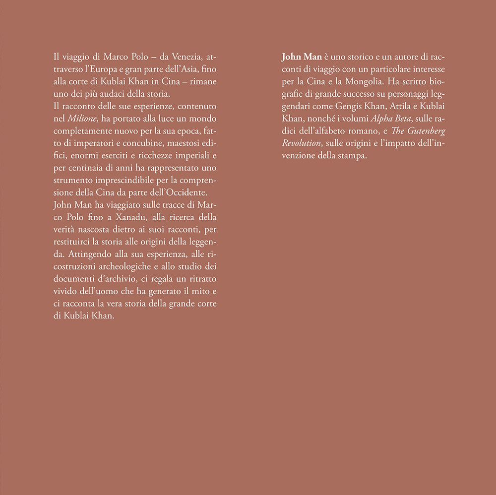 Sulla Via della Seta::Marco Polo e l'incontro tra due mondi