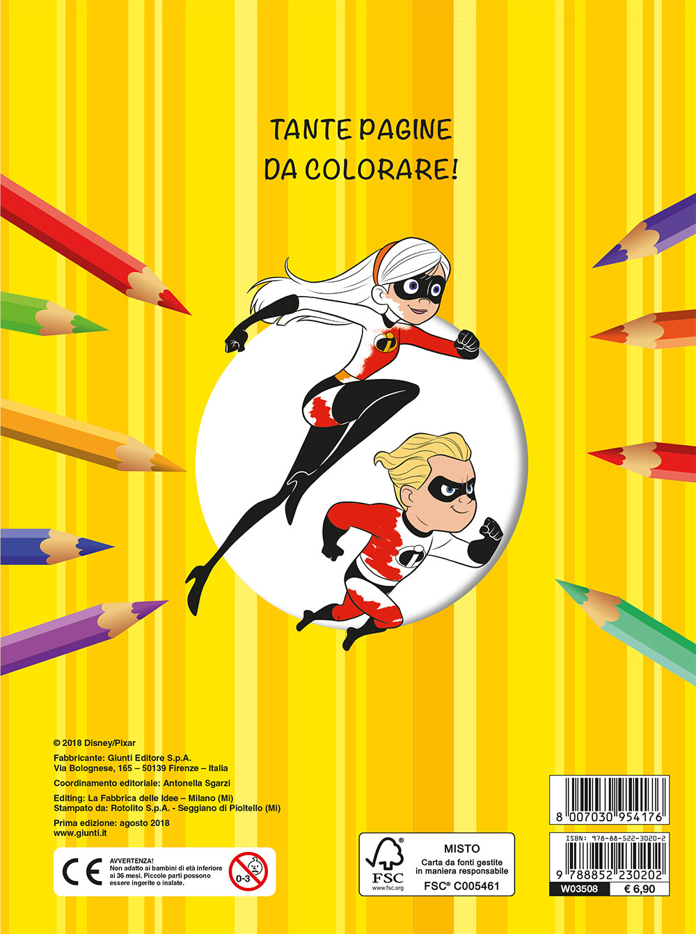 Maxi Supercolor - Gli Incredibili 2