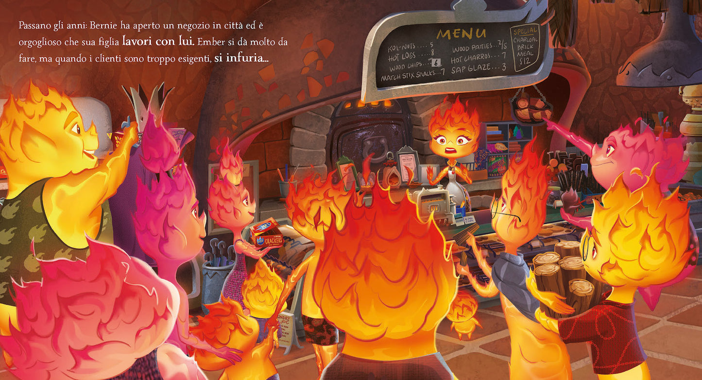 Elemental I grandi illustrati::Gli opposti reagiscono