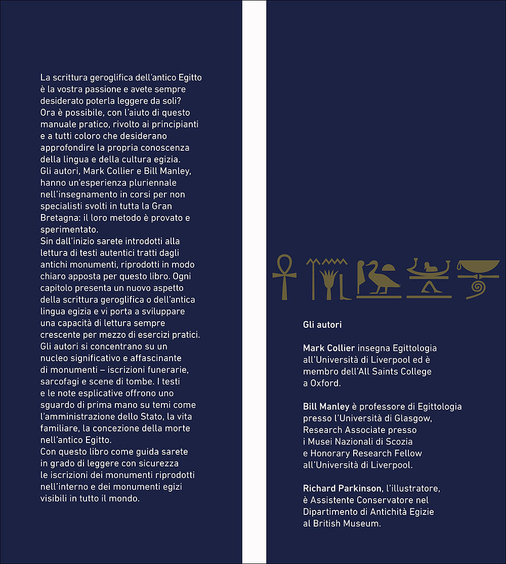 Come leggere i geroglifici egizi::Manuale per imparare da soli