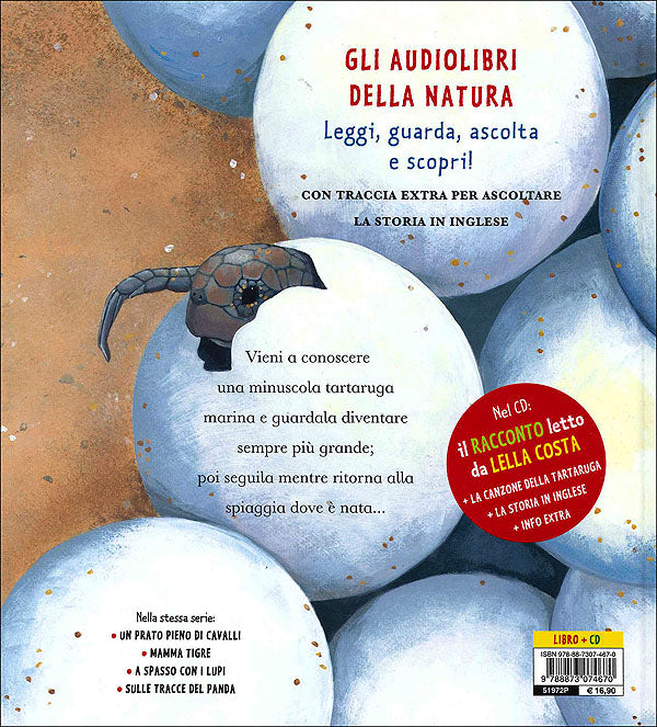 Una piccola grande tartaruga - con CD::Lettura di Lella Costa