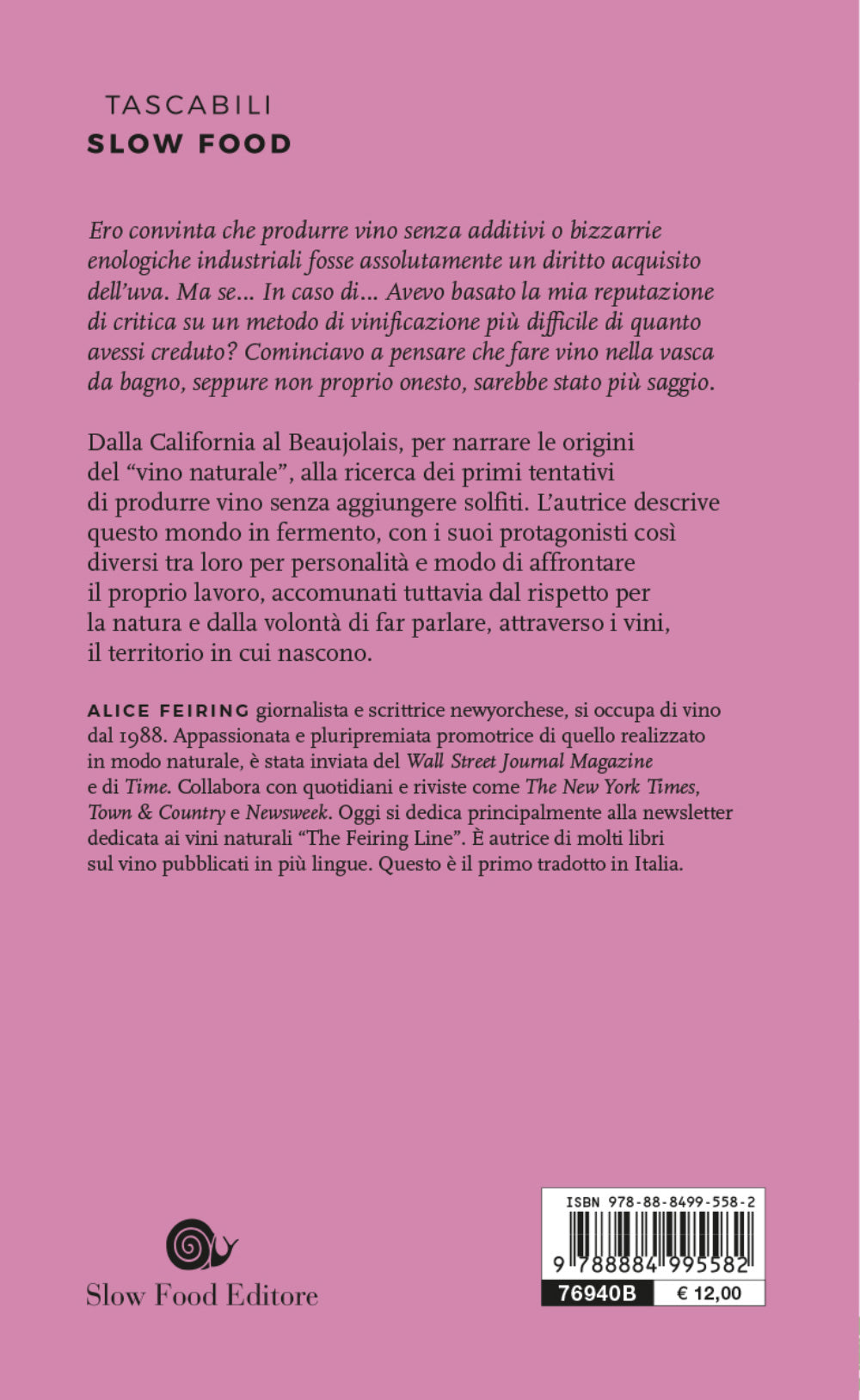 Vino (al) naturale::Perché aggiungere al vino qualcosa di non necessario?