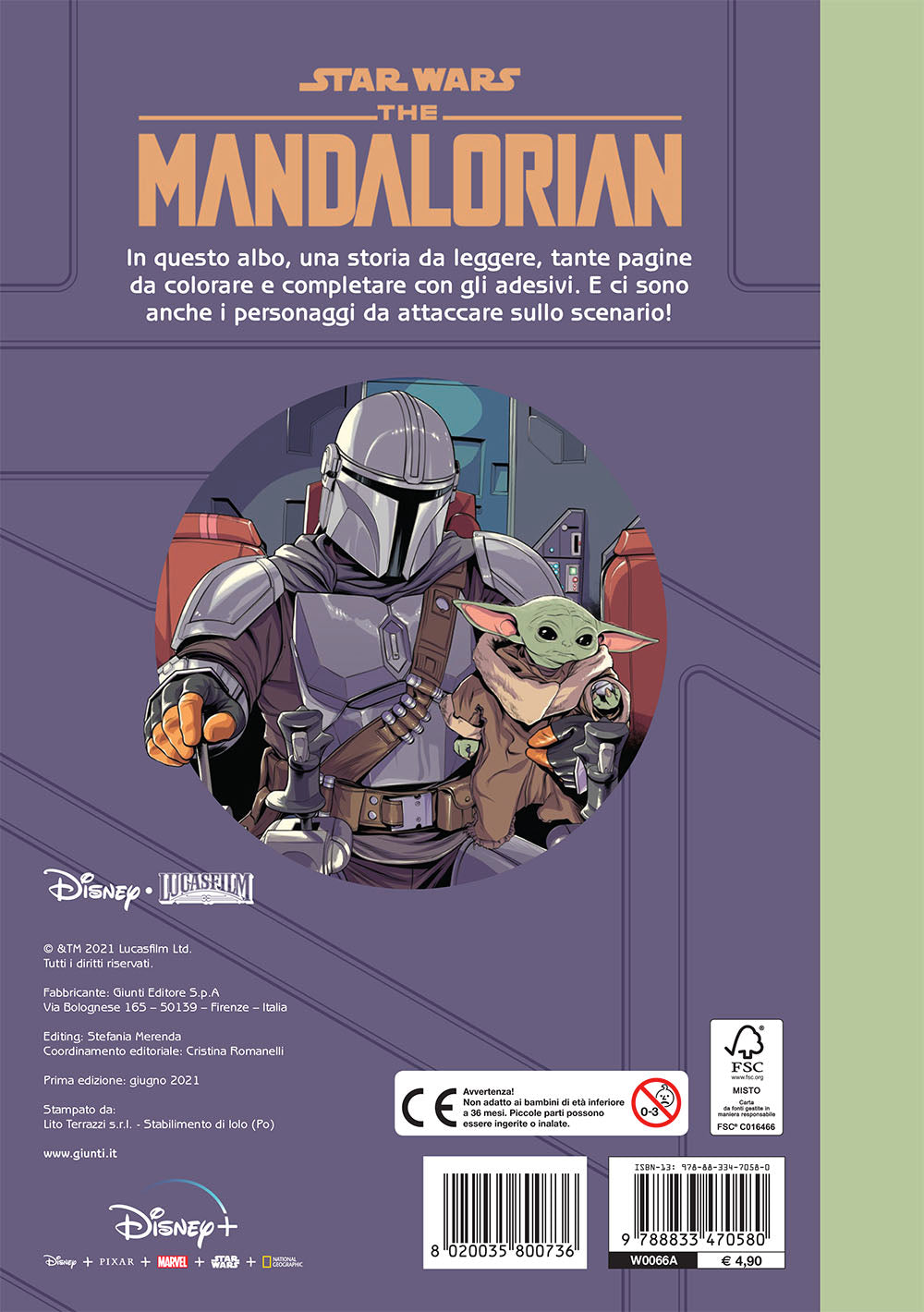 Staccattacca&colora Star Wars The Mandalorian