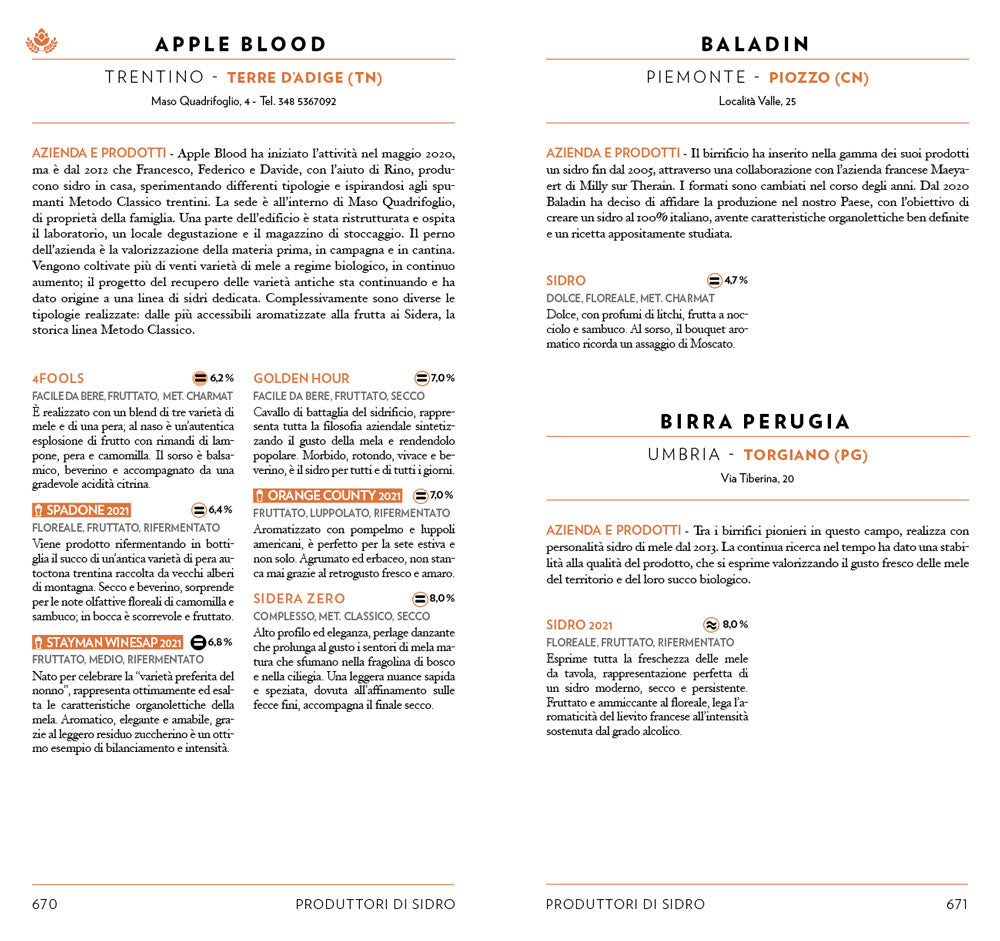 GUIDA ALLE BIRRE D'ITALIA 2023::490 AZIENDE RACCONTATE. 2430 BIRRE E SIDRI RECENSITI