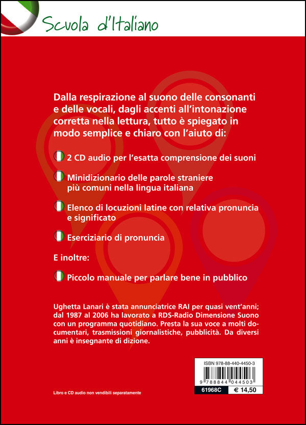 Manuale di dizione e pronuncia + 2 CD audio::Per chi vuole imparare a leggere e parlare bene