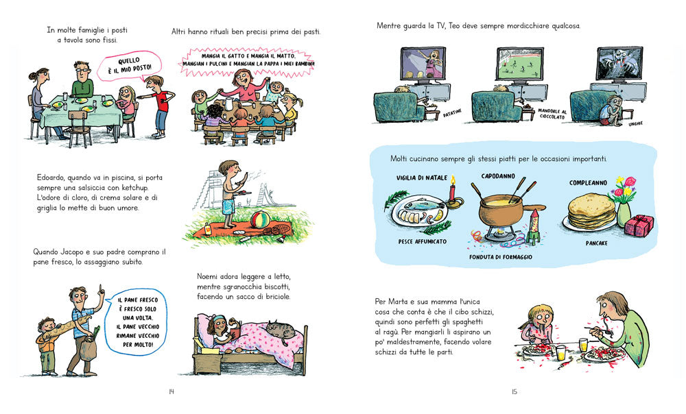 Tutti a tavola! Gusti e disgusti, curiosità e diversità, storie e culture del cibo.::Gusti e disgusti, curiosità e diversità, storie e culture del cibo.