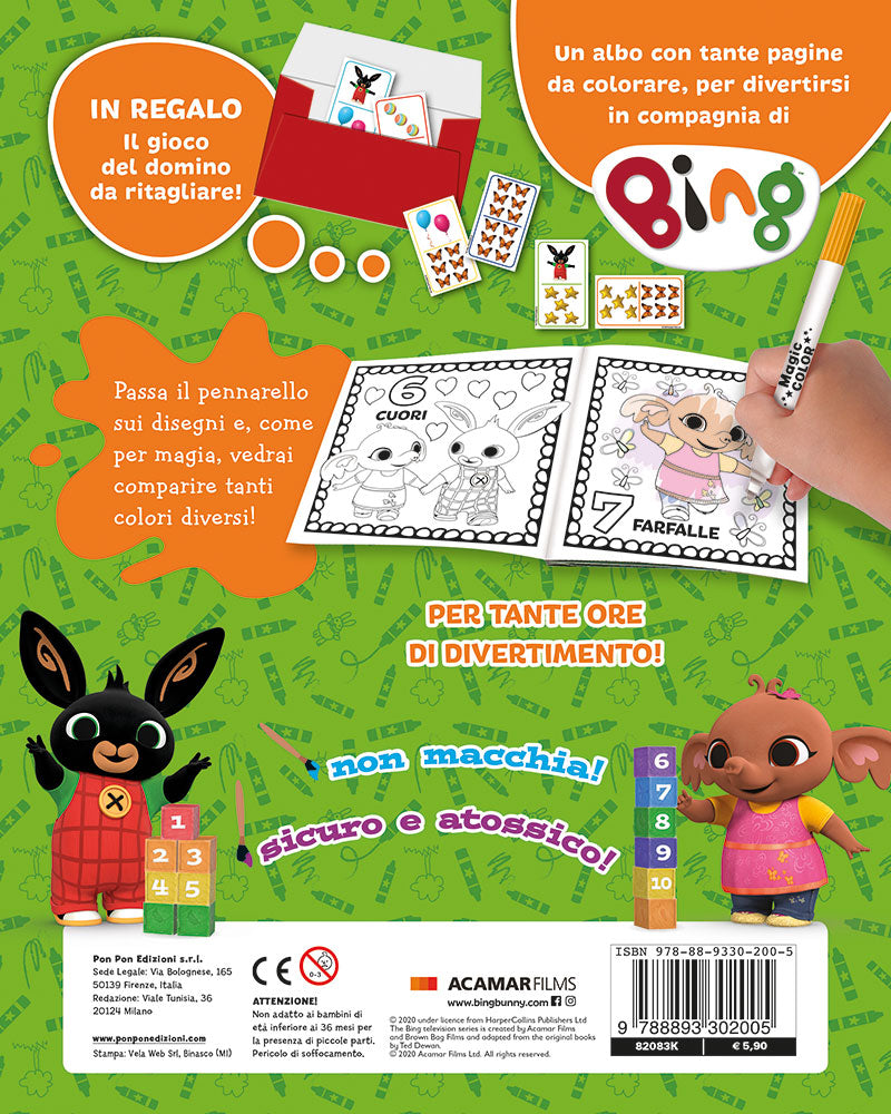 Albo Magico Bing - Conta con Bing