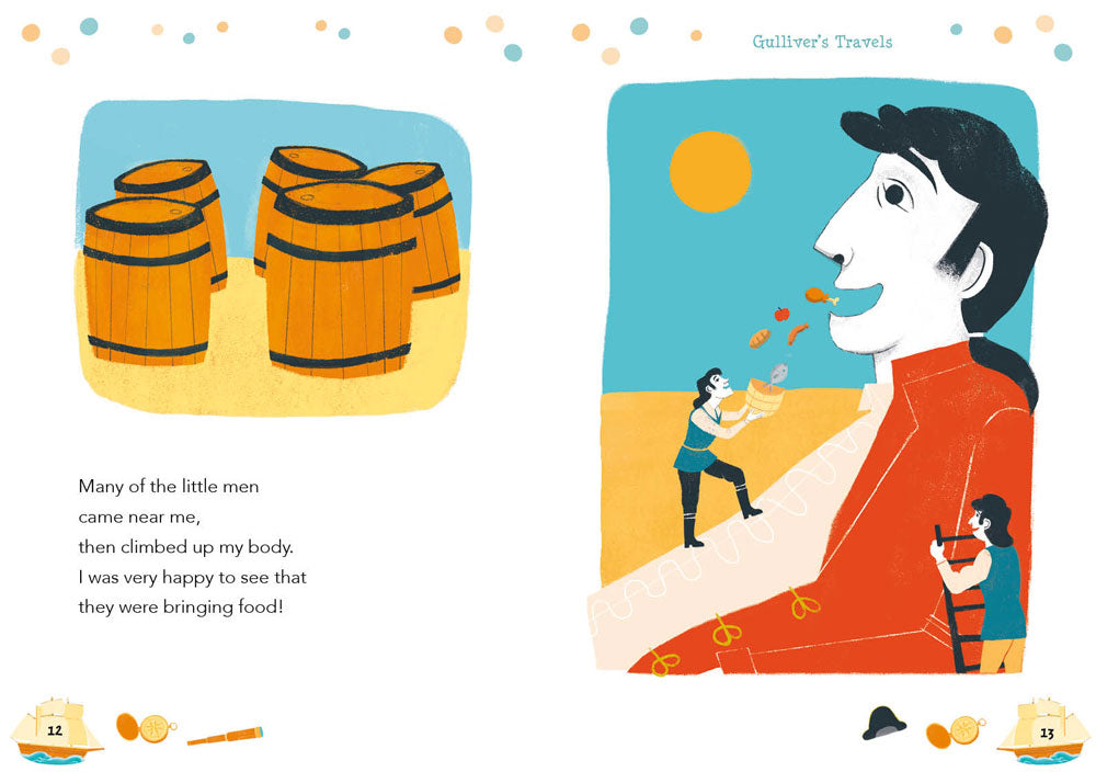 Gulliver's travels + CD::Con traduzione e dizionario