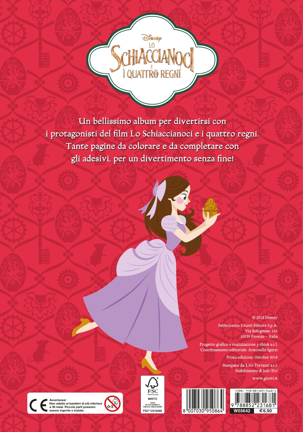 Attacca Le Principesse - Lo Schiaccianoci e i Quattro Regni. Gioca, Colora e Attacca::Con tanti adesivi