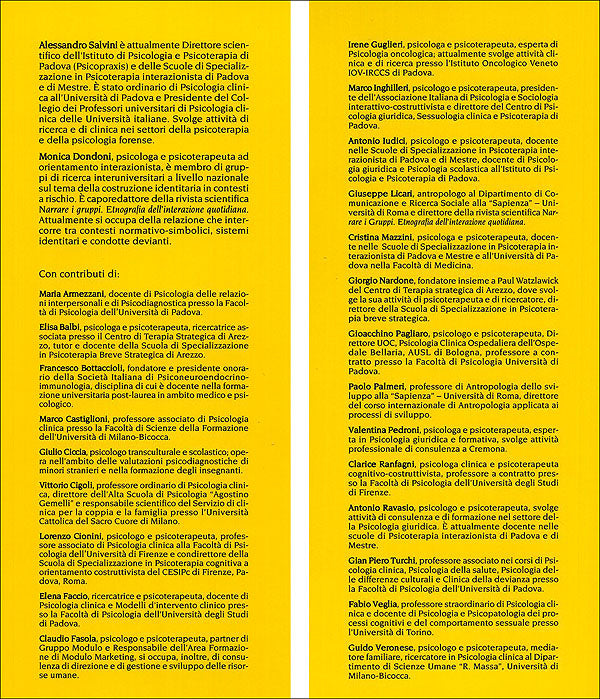 Psicologia clinica dell'interazione e psicoterapia