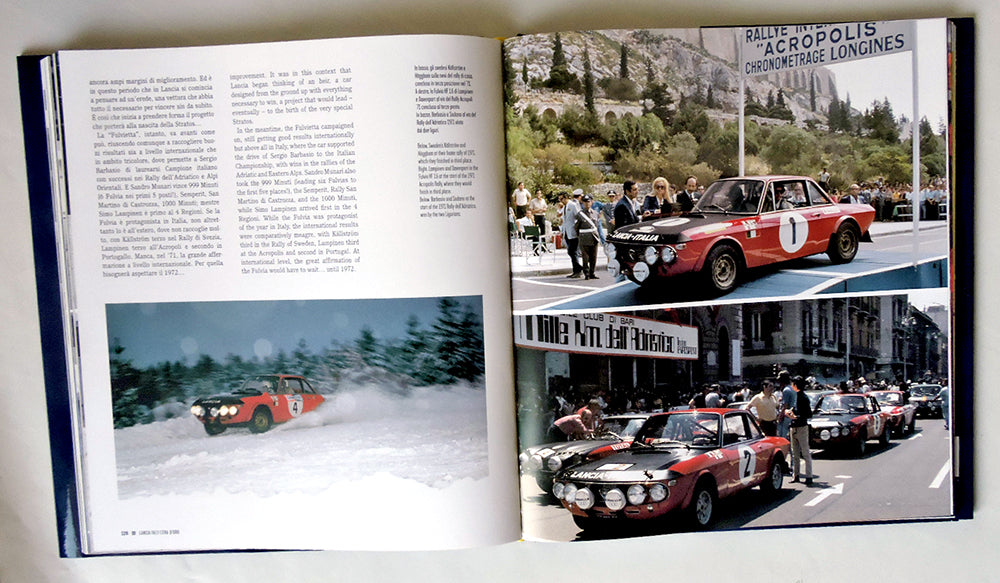 LANCIA RALLY L'era d'oro/The golden age::Appia - Flaminia - Flavia - Fulvia - Beta - Stratos