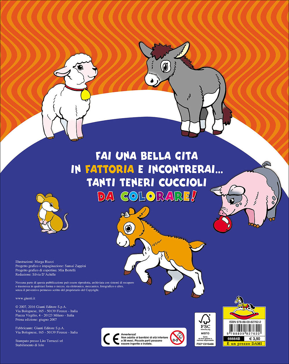 I cuccioli della Fattoria da colorare::Con 4 pagine di giochi!