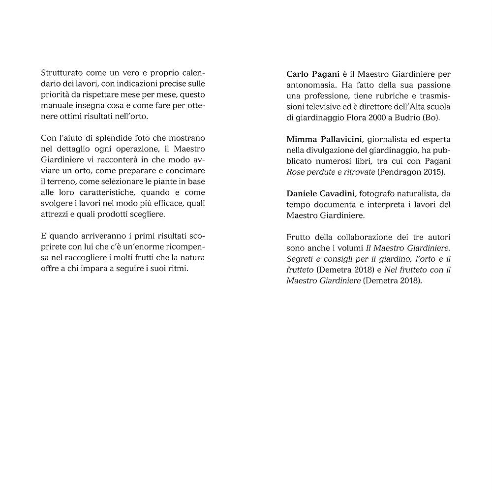 Nell'orto con il Maestro Giardiniere