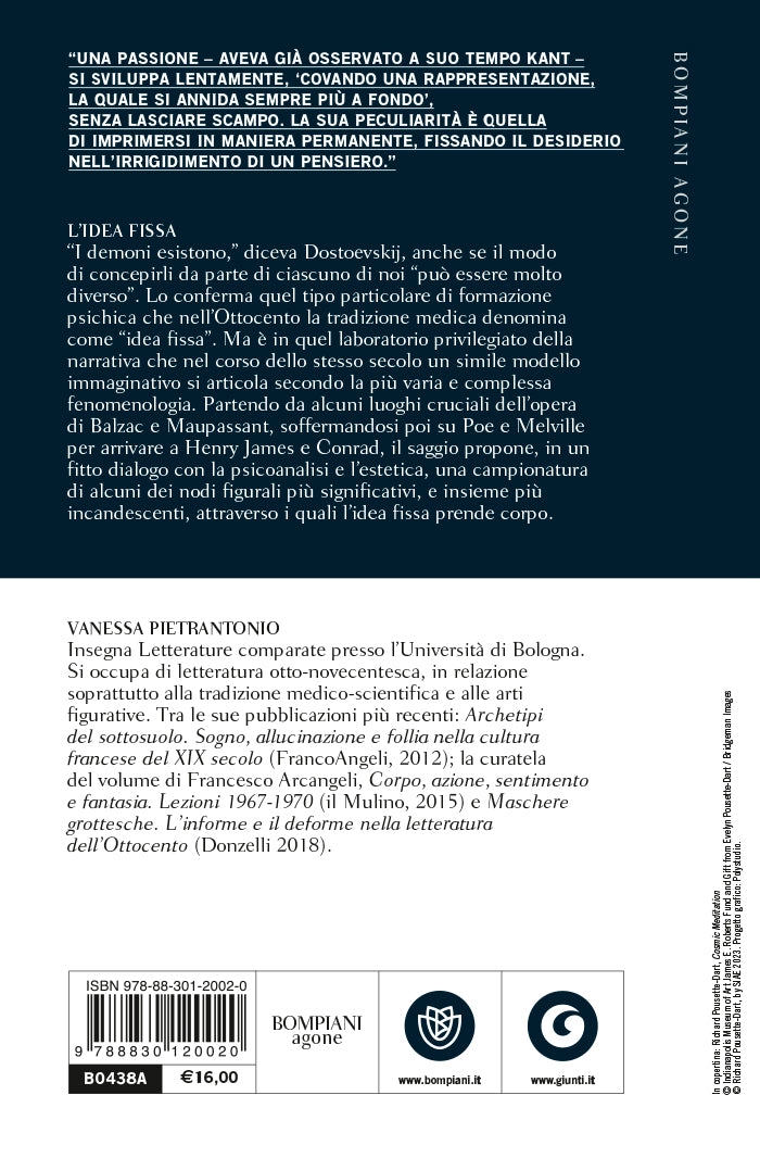 L'idea fissa::Una malattia dell'immaginario