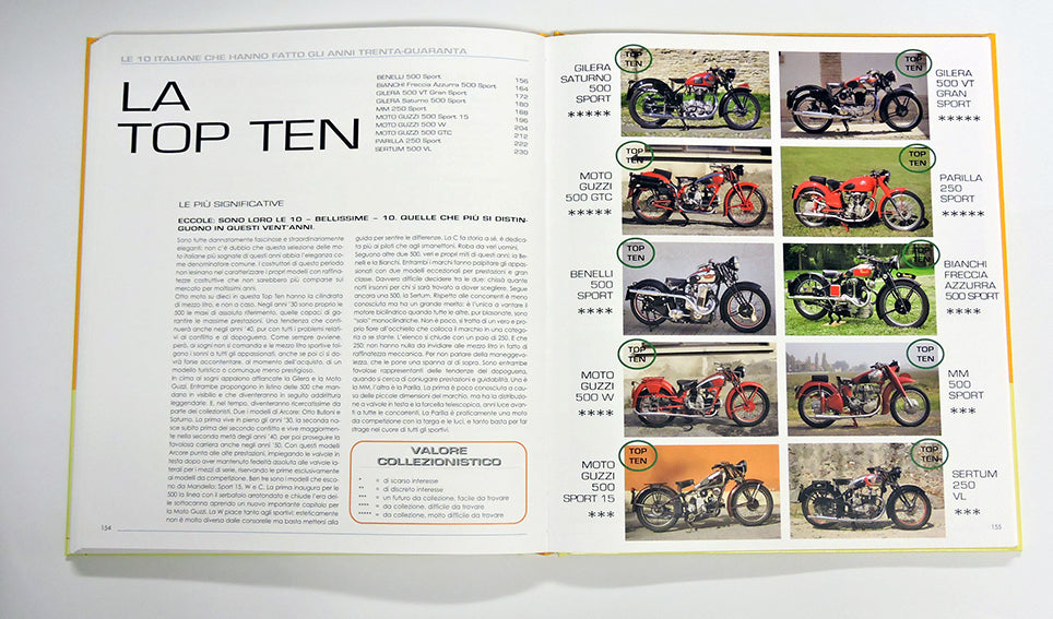Il grande libro delle moto italiane anni 30 e 40