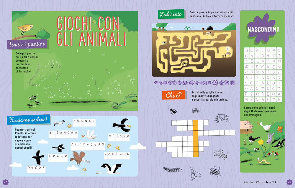 Il super libro della natura::Scoperte – Attività all'aria aperta – Quiz e giochi