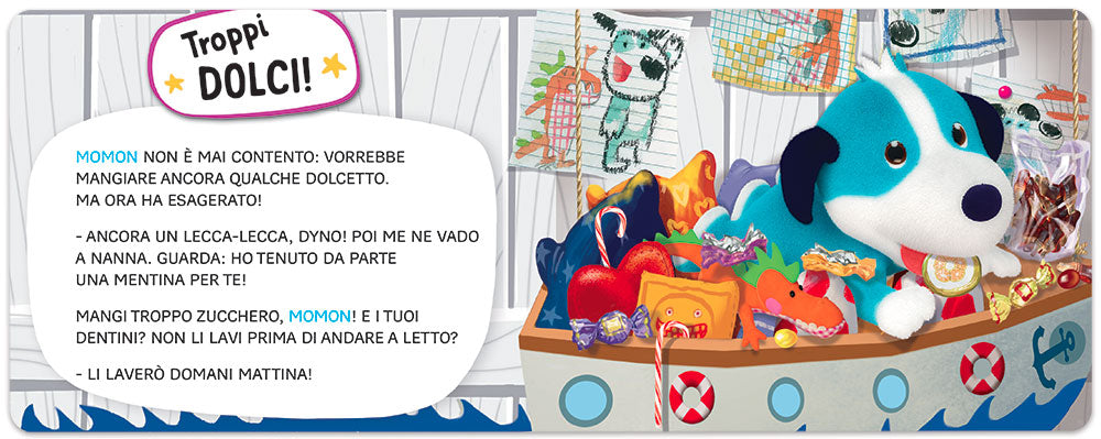 Momon. Ahi, il mio dentino!