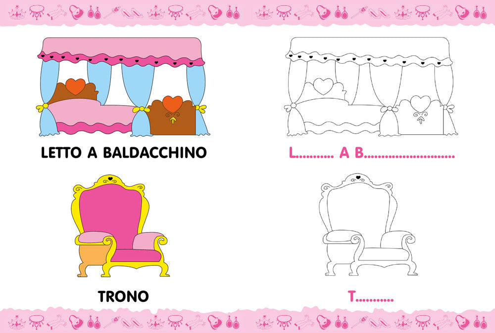 Colora e gioca con le principesse (con stickers)
