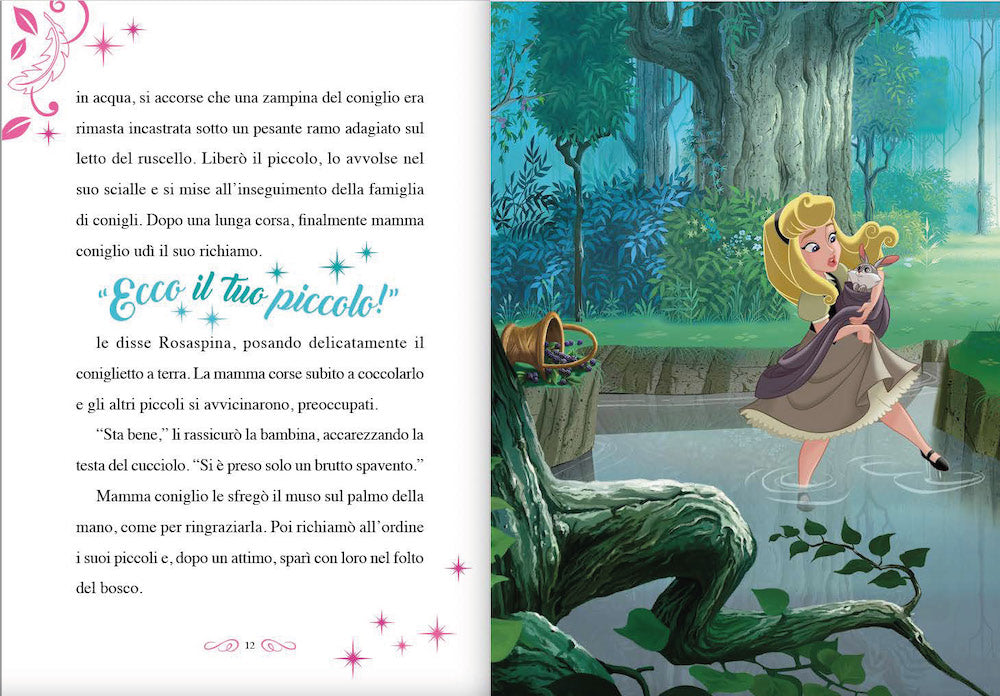 Storie di talenti Principesse da piccole Aurora e Jasmine::Ragazze che hanno allenato l'unicità e la gratitudine