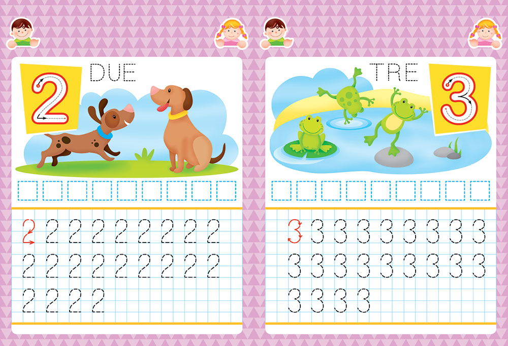 Imparo i numeri con il libro lavagna - 5/6 anni::Scrivo, cancello, riscrivo - Con pennarello con inchiostro a base d'acqua