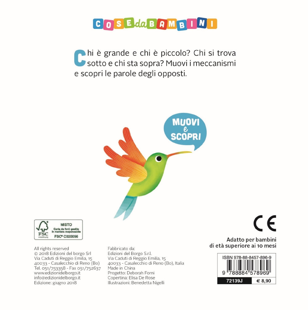 Gli opposti. Muovi e scopri