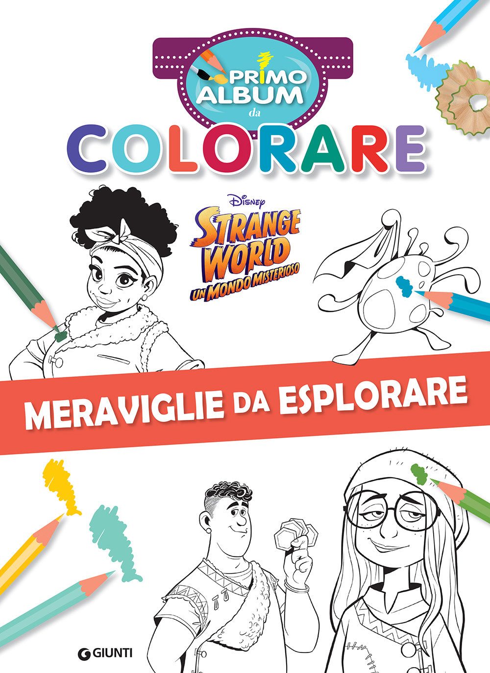 Strange World Primo Album da colorare::Un mondo misterioso