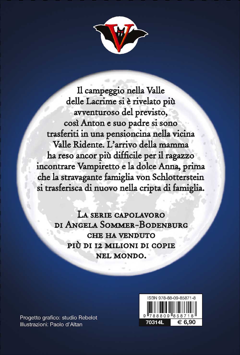 Vampiretto torna alla sua cripta