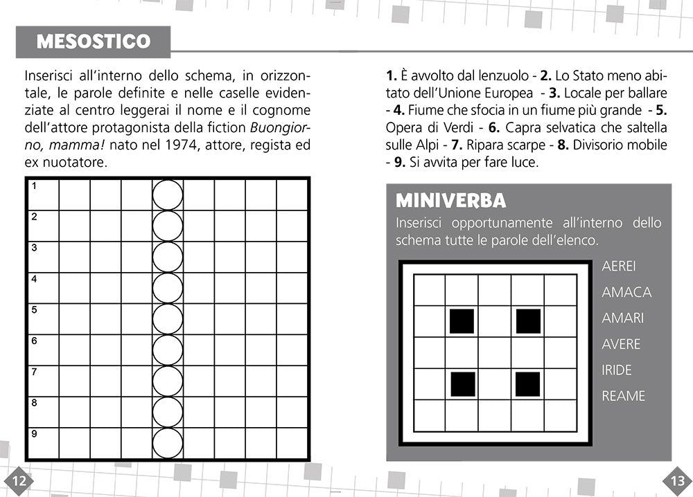 Cruciverba senza occhiali