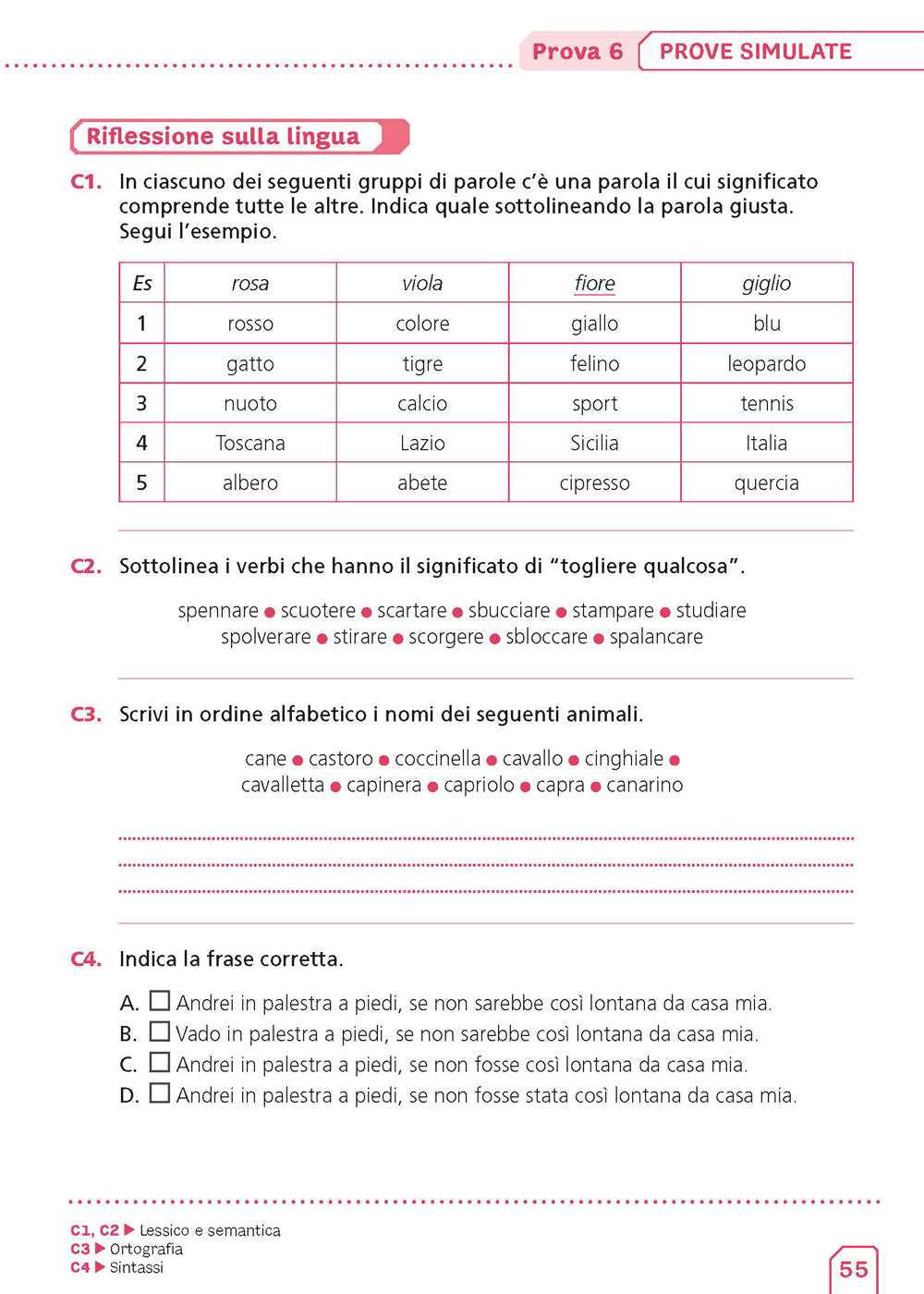 Tutto INVALSI - Italiano 5::Prove guidate - Prove simulate - Prova ufficiale