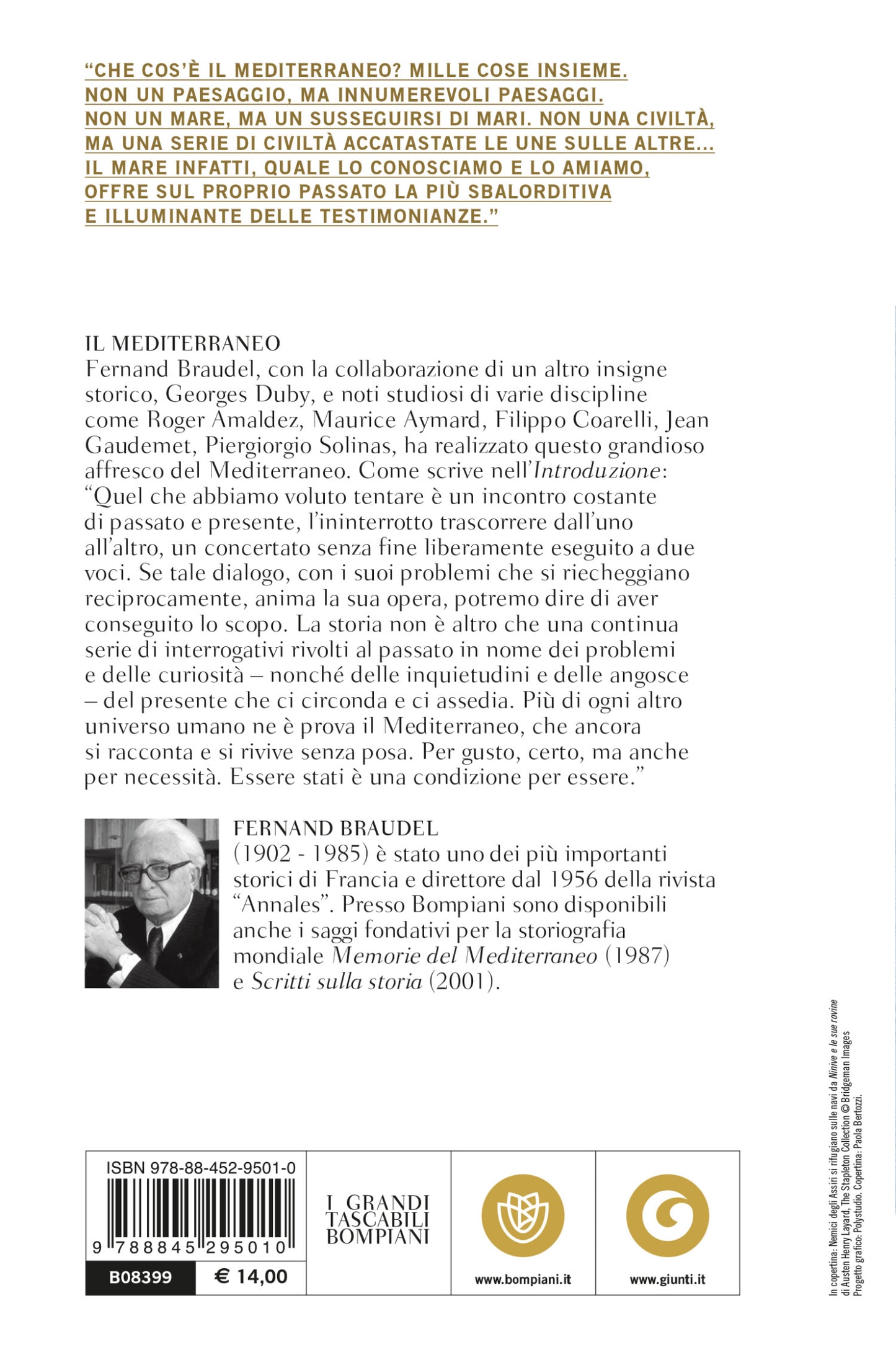 Il Mediterraneo::Lo spazio, la storia, gli uomini, le tradizioni