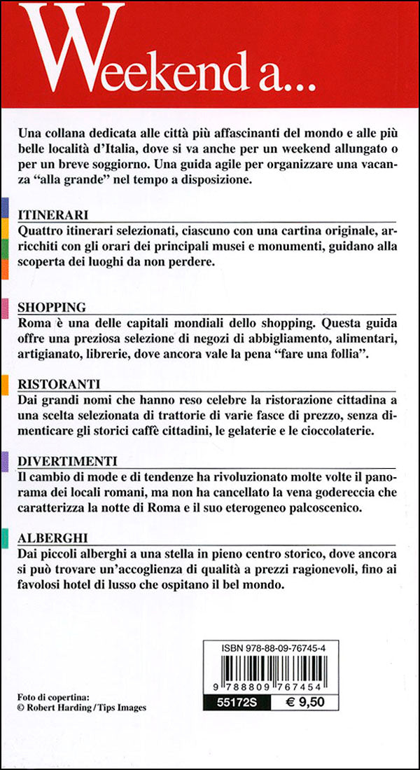 Roma::Itinerari, Shopping, Ristoranti, Alberghi - Nuova edizione