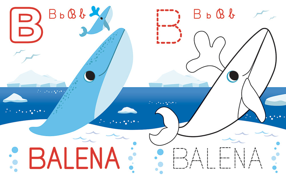 Attacca colora impara le lettere