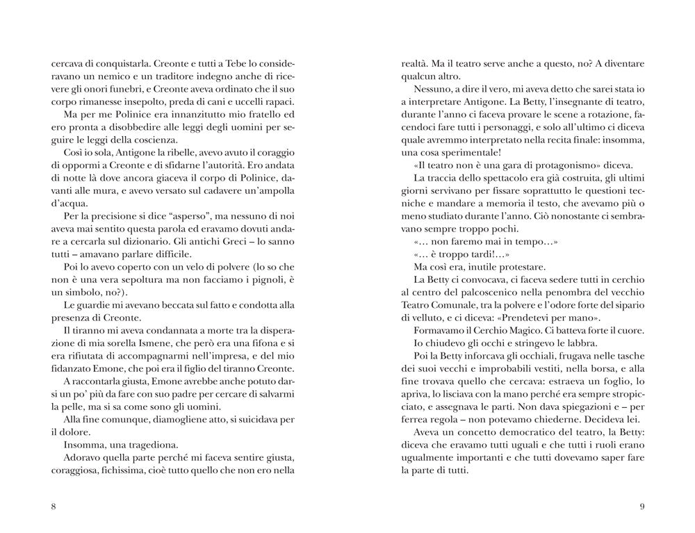 Antigone sta nell'ultimo banco