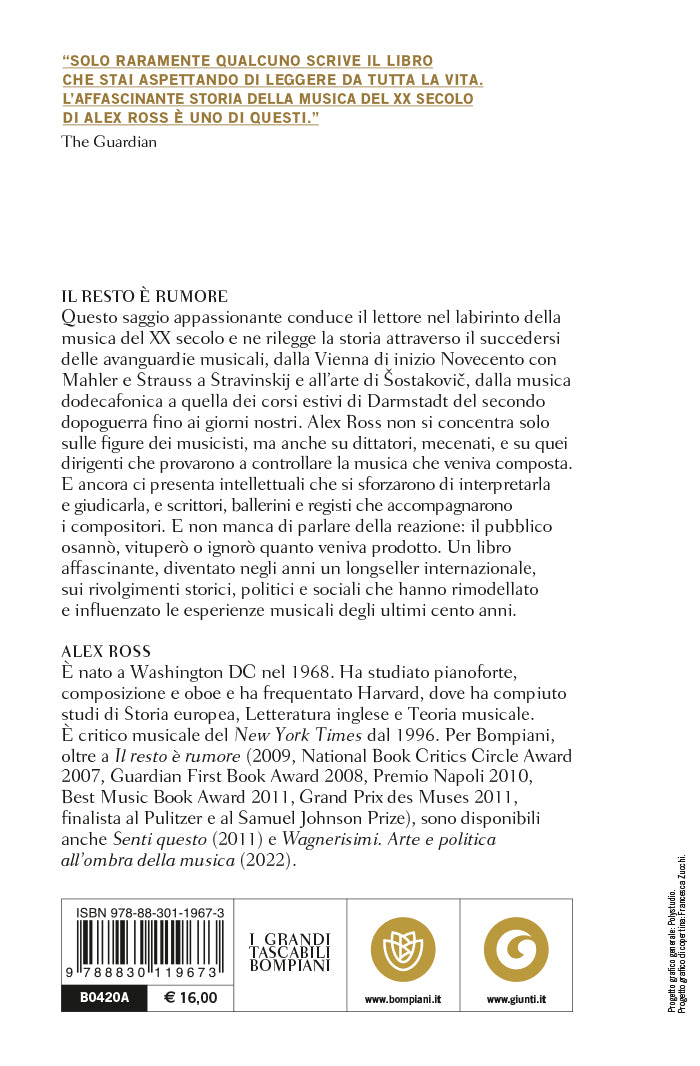 Il resto è rumore. Ascoltando il XX secolo