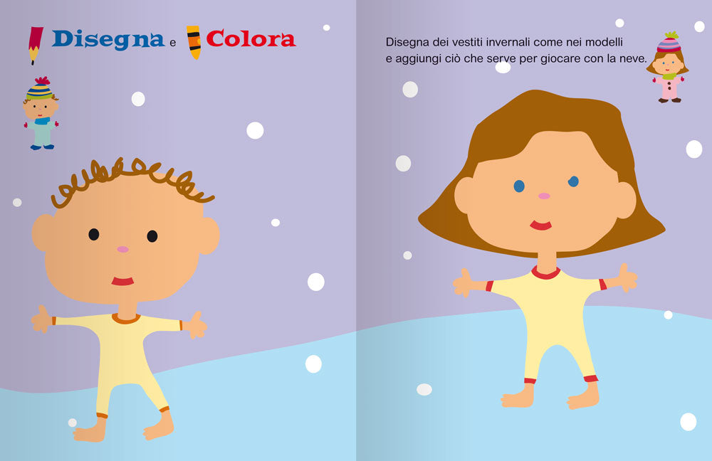 Disegna e colora tutti::3/6 anni