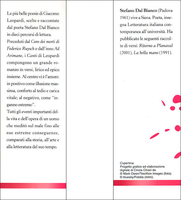 L'infinito e altri canti::Con il racconto di Stefano Dal Bianco