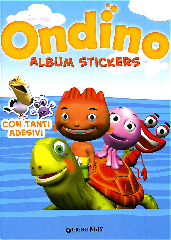 Ondino Album stickers::con tanti adesivi