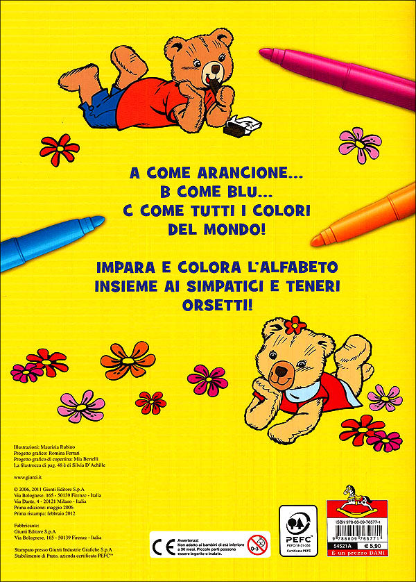 Il mio Alfabetiere da Colorare